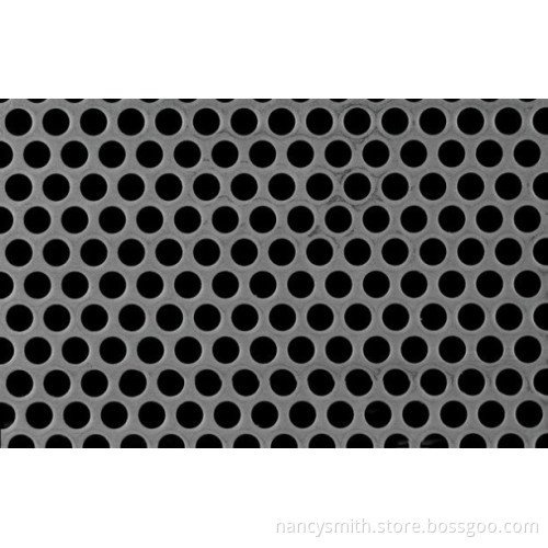 round hole perforated metal mesh